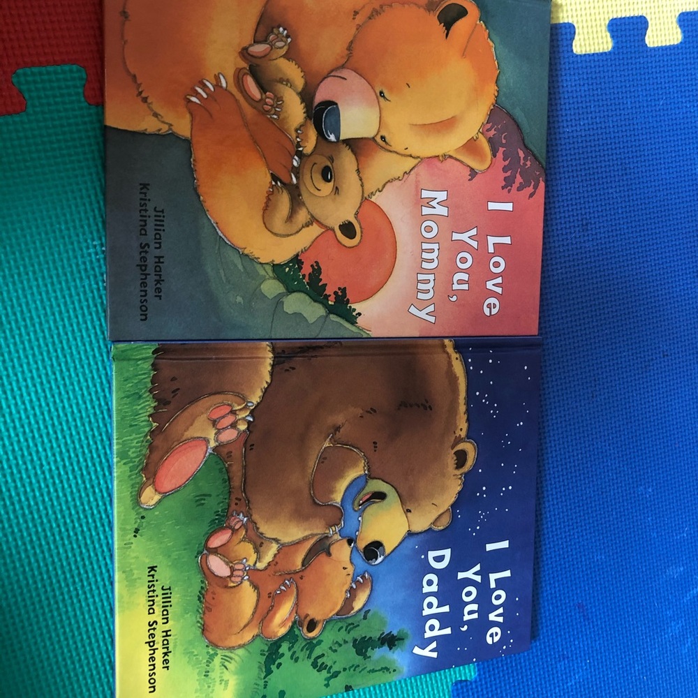 Love you mommy & love you daddy books
